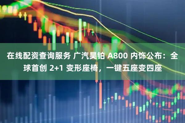 在线配资查询服务 广汽昊铂 A800 内饰公布:全球首创 2+1 变形座椅,一键五座变四座